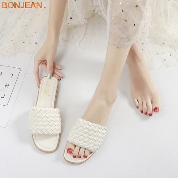 blue weave flat slippers for women 2020 summer open toe beach sandals flip flops woman outdoor casual soft leather slides, Black
blue weave flat slippers for women 2020 summer open toe beach sandals flip flops woman outdoor casual soft leather slides, Black