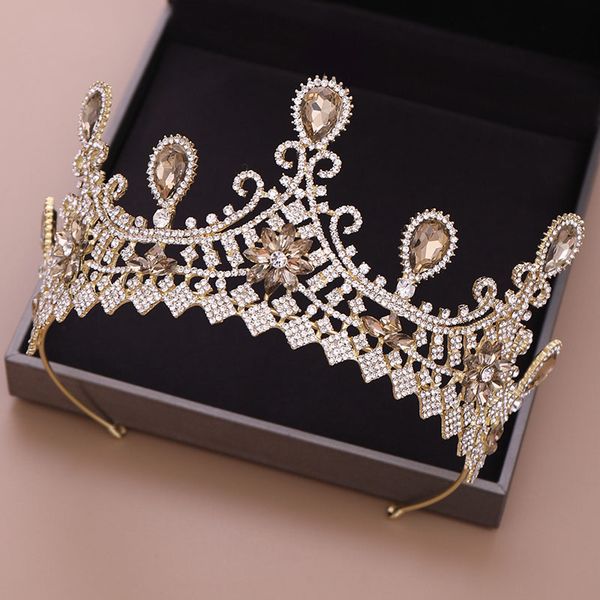 baroque luxury rose gold crystal wedding hair acces crown for brides bridal hair jewelry handmade rhinestone bridal crown tiaras cj191226, White;golden
baroque luxury rose gold crystal wedding hair acces crown for brides bridal hair jewelry handmade rhinestone bridal crown tiaras cj191226, White;golden