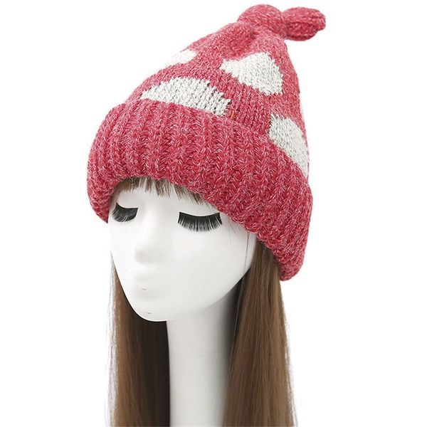 bpckaace new design winter warm hat for women knit casual skullies dot print beanies cap femme casquette, Blue;gray
bpckaace new design winter warm hat for women knit casual skullies dot print beanies cap femme casquette, Blue;gray