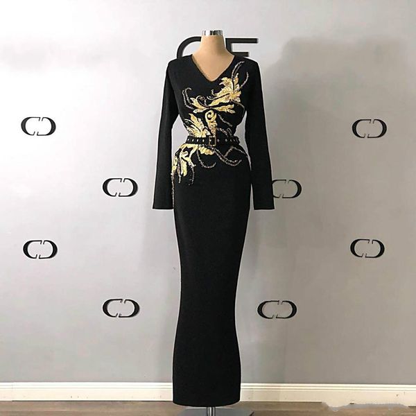 dubai arabic beaded black mermaid evening dresses 2020 beads long sleeve evening gowns wear vestidos robe de soiree abendkleider, Black;red
dubai arabic beaded black mermaid evening dresses 2020 beads long sleeve evening gowns wear vestidos robe de soiree abendkleider, Black;red