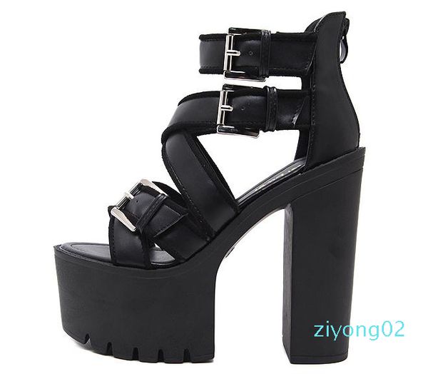 chic black serated sole thick platform thick high heel gladiator sandals 2018 size 34 to 39 z02
chic black serated sole thick platform thick high heel gladiator sandals 2018 size 34 to 39 z02