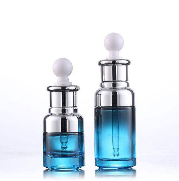 moderate price 20ml 50ml luxury glass dropper bottle unique serum bottle blue color with special dropper
moderate price 20ml 50ml luxury glass dropper bottle unique serum bottle blue color with special dropper