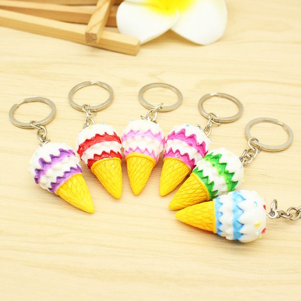 korean cute simulation resin cream keychain pendant small gift pendant accessories, Silver
korean cute simulation resin cream keychain pendant small gift pendant accessories, Silver