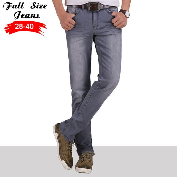 spring korea retro extra long stretch jeans men straight smoke gray long casual pants for tall men, Blue
spring korea retro extra long stretch jeans men straight smoke gray long casual pants for tall men, Blue