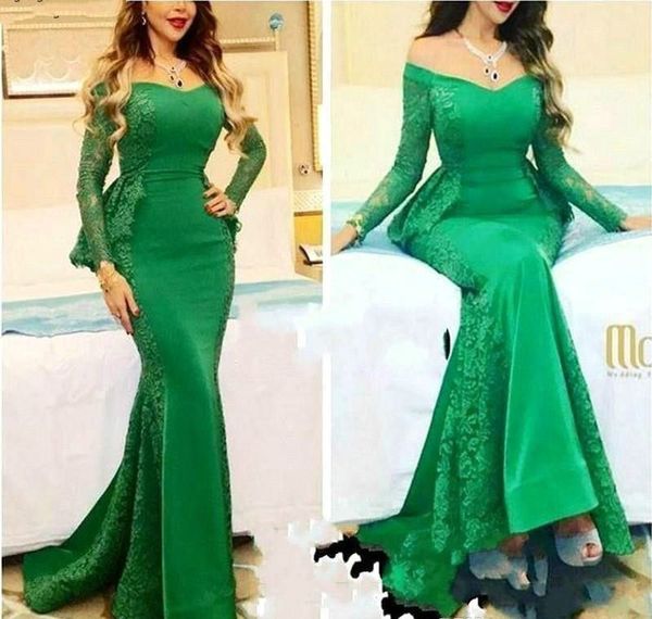 party dresses myriam fares green long sleeves lace evening mermaid red carpet formal holiday wear celebrity gowns, White;black
party dresses myriam fares green long sleeves lace evening mermaid red carpet formal holiday wear celebrity gowns, White;black