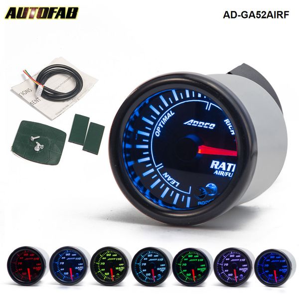 autofab - 2" 52mm 7 color led smoke face car auto air fuel ratio gauge meter with holder car meter auto gauge ad-ga52airf
autofab - 2" 52mm 7 color led smoke face car auto air fuel ratio gauge meter with holder car meter auto gauge ad-ga52airf