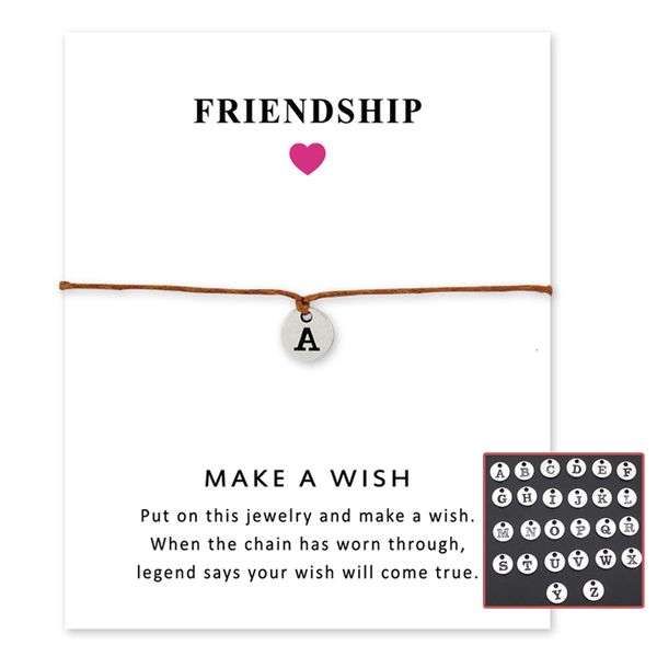 initial letter personalized 26 letters name charms card bracelets women men fashion handmade jewelry christmas gift, Golden;silver
initial letter personalized 26 letters name charms card bracelets women men fashion handmade jewelry christmas gift, Golden;silver