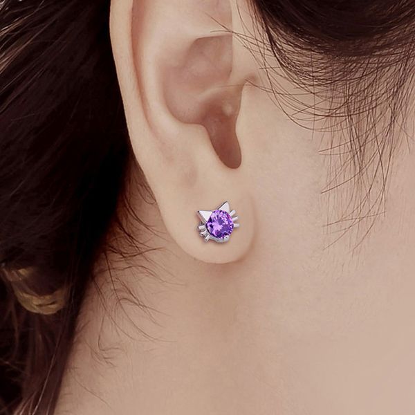 female earring fashion jewelry new design crytal silver stud cat earrings for women girls fit for different clothes, Golden;silver
female earring fashion jewelry new design crytal silver stud cat earrings for women girls fit for different clothes, Golden;silver