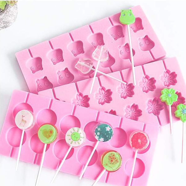 12 cavity silicone lollipop mould various shapes chocolate fondant candy diy mold household baking tool kitchen accessories
12 cavity silicone lollipop mould various shapes chocolate fondant candy diy mold household baking tool kitchen accessories