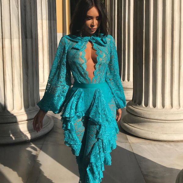 2019 fashion summer long sleeve blue hollow out bandage jumpsuit lace new arrive solid elegant women celebrity festa, Black;white
2019 fashion summer long sleeve blue hollow out bandage jumpsuit lace new arrive solid elegant women celebrity festa, Black;white