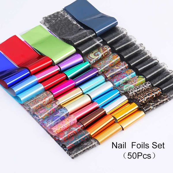 50 pcs nail holographics transfer foil gold slider shimmer sticker for wrap adhesive manicures diy decoration set nail paper, Black
50 pcs nail holographics transfer foil gold slider shimmer sticker for wrap adhesive manicures diy decoration set nail paper, Black