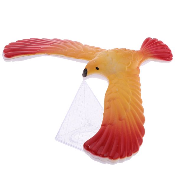 magic balancing bird science desk eagle with triangle stand toy physics barycenter exploring kid educational gifts 
magic balancing bird science desk eagle with triangle stand toy physics barycenter exploring kid educational gifts