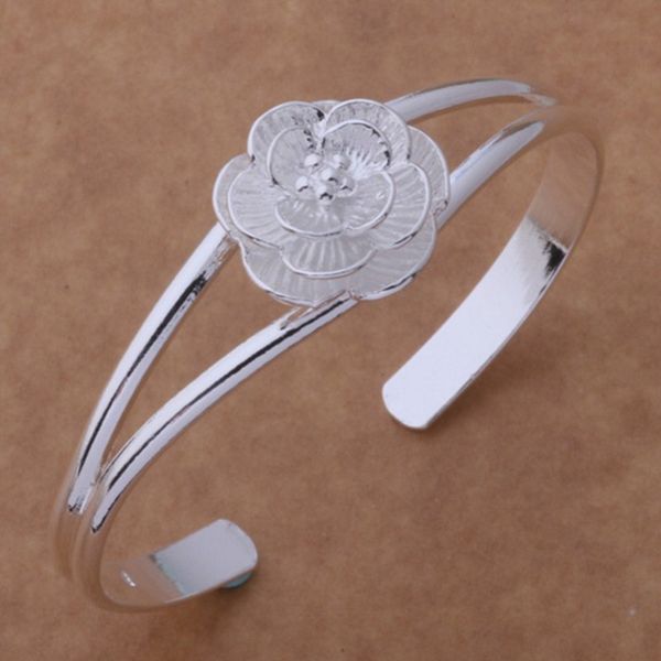 one piece lotus one rose gold flower fashion bracelet for women open cuff adjustable silver color plated trendy wedding bracelet, Black
one piece lotus one rose gold flower fashion bracelet for women open cuff adjustable silver color plated trendy wedding bracelet, Black