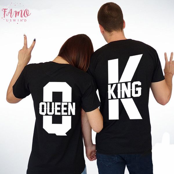 tumblr sweet couple display t shirts funny queen king print letter matching soulmate t shirt clothing short sleeve tee, White
tumblr sweet couple display t shirts funny queen king print letter matching soulmate t shirt clothing short sleeve tee, White