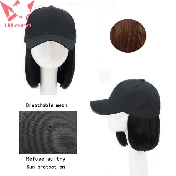werd women's short wig with black and white hat natural wig high temperature fiber heat-resistant
werd women's short wig with black and white hat natural wig high temperature fiber heat-resistant