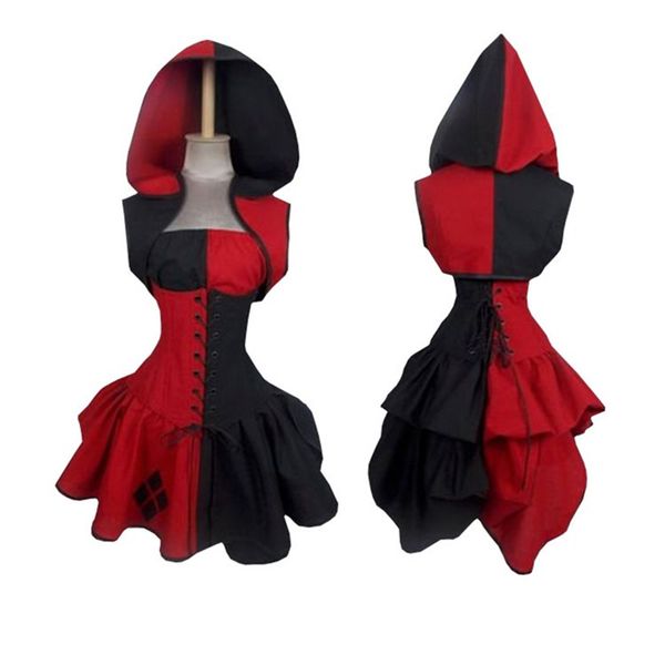 medieval women's costume halloween costume prom retro hat dress fashion splicing color design high waist ladies dresses, Silver
medieval women's costume halloween costume prom retro hat dress fashion splicing color design high waist ladies dresses, Silver