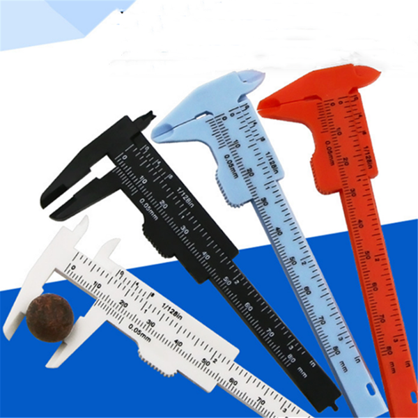 0-130mm 0.05mm vernier caliper double rule scale plastic vernier caliper measuring student mini tool ruler diy model making
0-130mm 0.05mm vernier caliper double rule scale plastic vernier caliper measuring student mini tool ruler diy model making