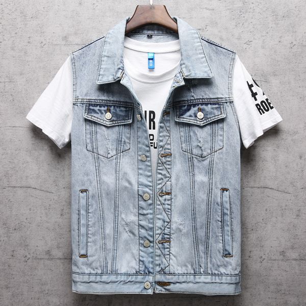 harajuka embridery hole рваные мужские denim жилет пальто однобортный vintage рукавов slim fit мужской моды куртки плюс размер, Black;white
harajuka embridery hole рваные мужские denim жилет пальто однобортный vintage рукавов slim fit мужской моды куртки плюс размер, Black;white