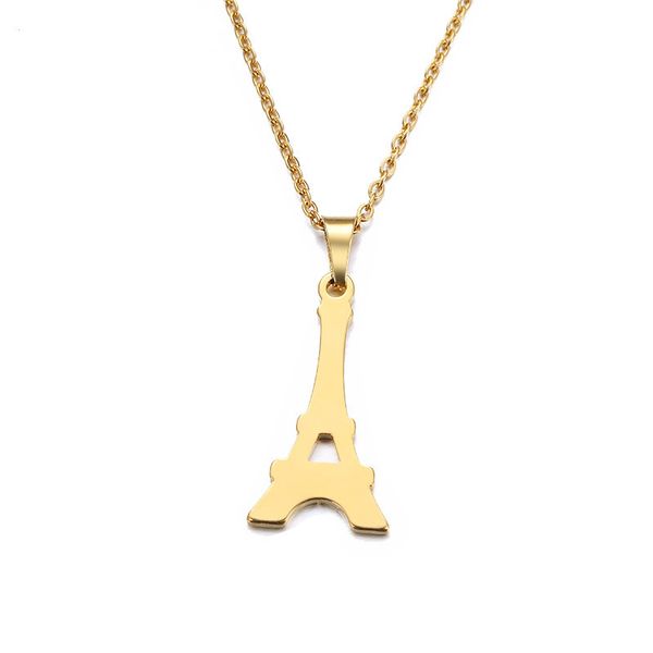 jewelry stainless steel necklace for women man lover's tower gold and silver color pendant necklace engagement jewelry bridal
jewelry stainless steel necklace for women man lover's tower gold and silver color pendant necklace engagement jewelry bridal