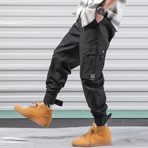 hip hip cargo pants retro vintage loose harem pants joggers cotton harajuku streetwear casual tactical trousers side pockets mid, Black
hip hip cargo pants retro vintage loose harem pants joggers cotton harajuku streetwear casual tactical trousers side pockets mid, Black