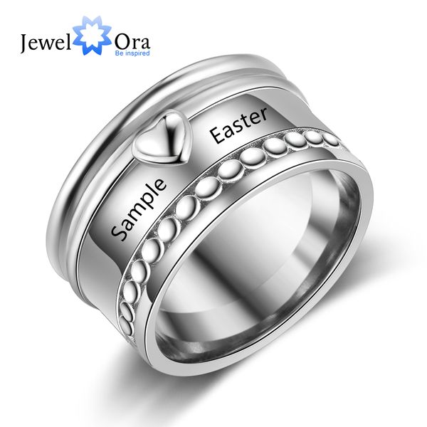 personalized anniversary jewelry custom name wide ring with love heart promise rings for women accessories (jewelora ri103819, Golden;silver
personalized anniversary jewelry custom name wide ring with love heart promise rings for women accessories (jewelora ri103819, Golden;silver