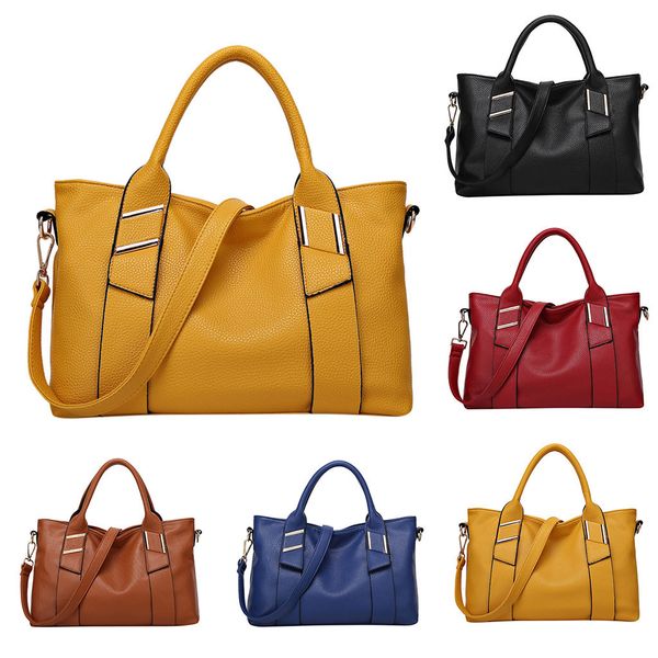 fashion women large capacity simple all-purpose fashion soft leather shoulder pu bag suitable for gift giving totes mar 21
fashion women large capacity simple all-purpose fashion soft leather shoulder pu bag suitable for gift giving totes mar 21