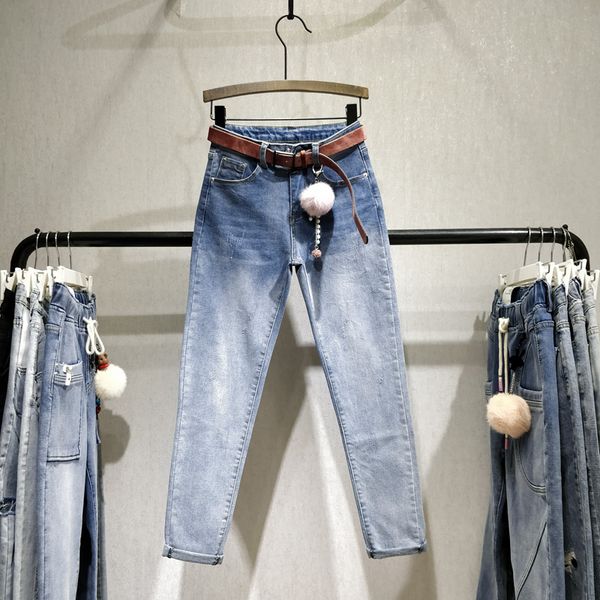 slim stretch pants pants 2019 autumn and winter new high waist was thin pencil tide, Black;white
slim stretch pants pants 2019 autumn and winter new high waist was thin pencil tide, Black;white