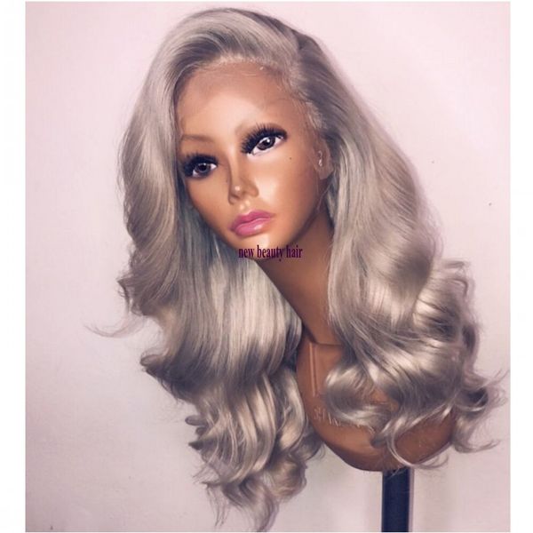 newstyle side part perruque short gray wig with baby hair 360 lace synthetic lace front wig heat resistant with baby hair for women, Black
newstyle side part perruque short gray wig with baby hair 360 lace synthetic lace front wig heat resistant with baby hair for women, Black