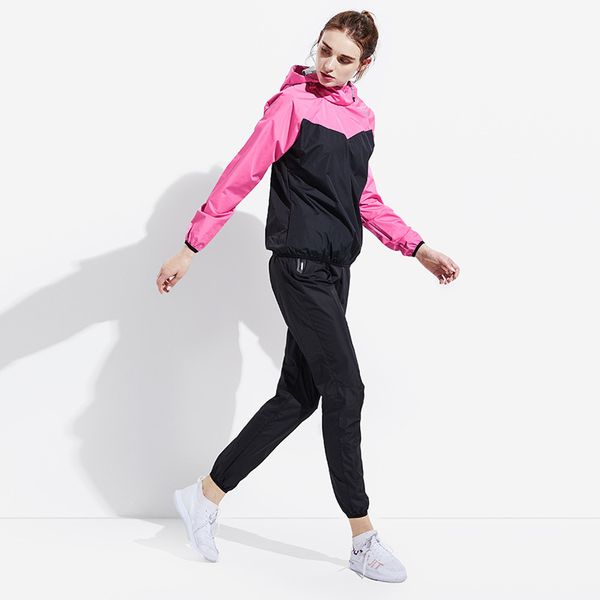 sport jogging suits for women gym clothing set men pullover hoodies running fitness exercise sportswear weight loss sweating, White;black
sport jogging suits for women gym clothing set men pullover hoodies running fitness exercise sportswear weight loss sweating, White;black