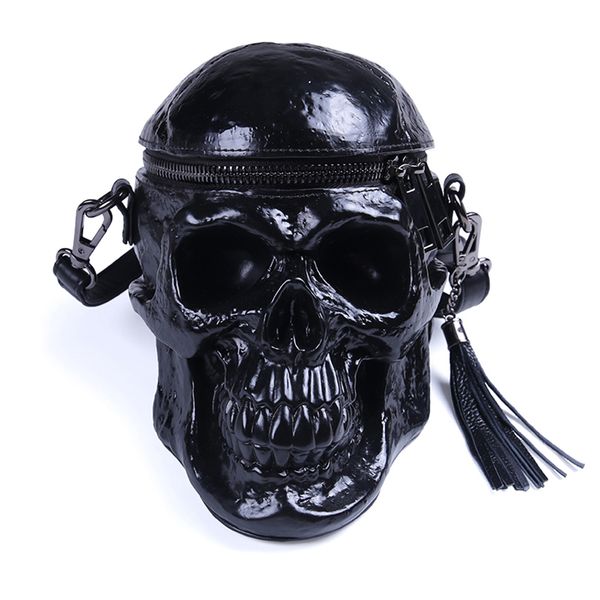 creative women's bag funny skull black handbag men's single bag fashion designer skull single shoulder shoulder bags
creative women's bag funny skull black handbag men's single bag fashion designer skull single shoulder shoulder bags