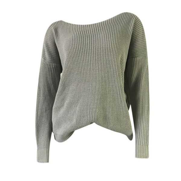 women fashion slash neck sweaters long sleeve female knitted jumper solid color loose 2019, White;black
women fashion slash neck sweaters long sleeve female knitted jumper solid color loose 2019, White;black