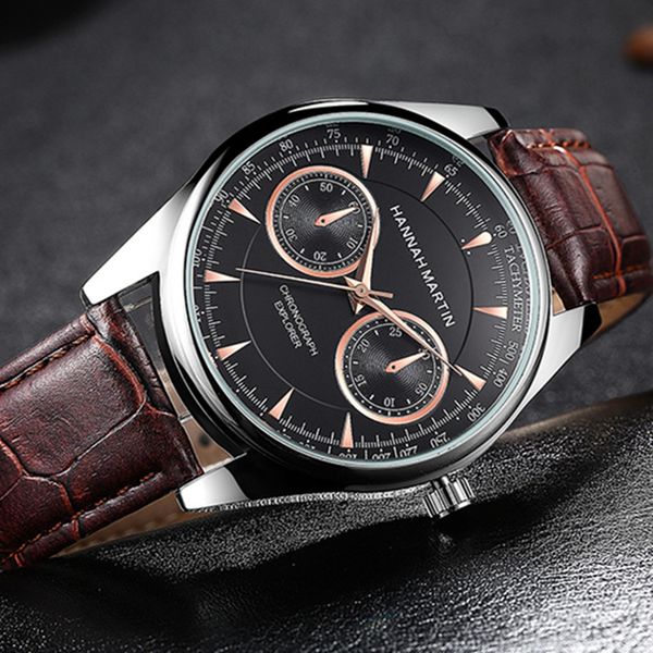 new hannah martin lovers' style men watch leather nylon strap watch women watches men clock relogios drop ship, Slivery;brown
new hannah martin lovers' style men watch leather nylon strap watch women watches men clock relogios drop ship, Slivery;brown