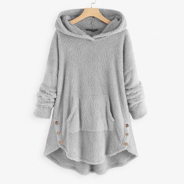 autumn women casual pullovers new faux fur fluffy hoodies teddy coat drawstring sweatshirt sudadera clothes plus size#j30, Black
autumn women casual pullovers new faux fur fluffy hoodies teddy coat drawstring sweatshirt sudadera clothes plus size#j30, Black
