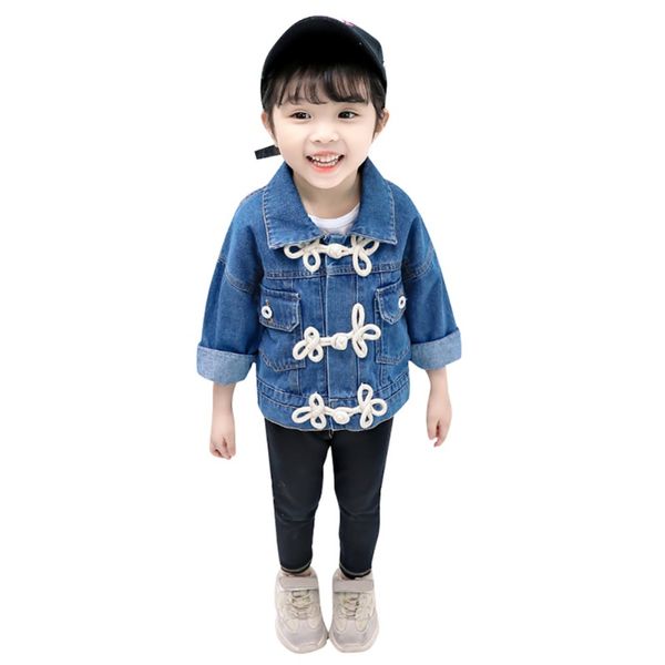 autumn baby girls cute solid color comfort slim cotton jean jacket warm coat denim outerwear, Blue;gray
autumn baby girls cute solid color comfort slim cotton jean jacket warm coat denim outerwear, Blue;gray