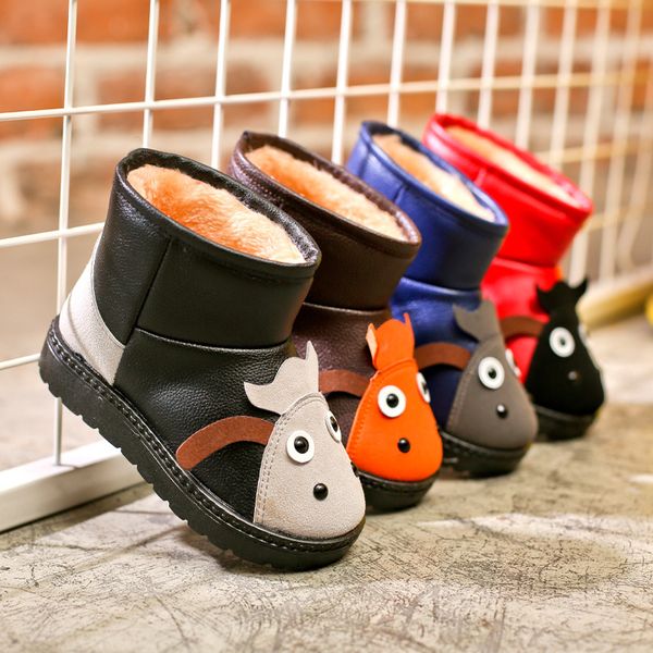 winter kids fashion snow boots thick child cotton shoes warm plush soft bottom girls short boots ski boot baby toddler, Black;grey
winter kids fashion snow boots thick child cotton shoes warm plush soft bottom girls short boots ski boot baby toddler, Black;grey