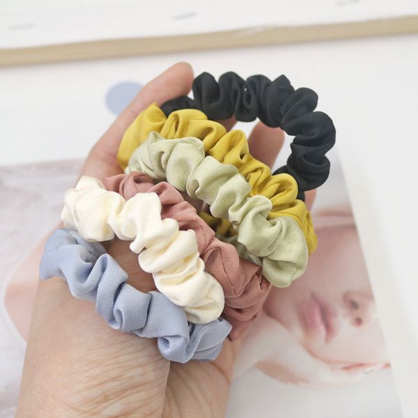 6colors hair scrunchie elastic hair bands solid color ponytail holder accessories women girls headwear hjl2020, Brown
6colors hair scrunchie elastic hair bands solid color ponytail holder accessories women girls headwear hjl2020, Brown