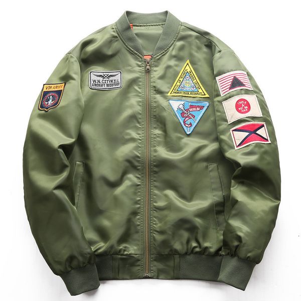 men's jackets moruancle mens hi street bomber jacket with patches fashion streetwear flight pilot outerwear for man plus size m-6xl, Black;brown
men's jackets moruancle mens hi street bomber jacket with patches fashion streetwear flight pilot outerwear for man plus size m-6xl, Black;brown