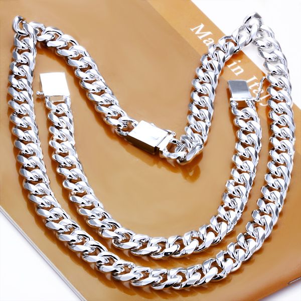 wholesale jewelry set 925 sterling silver jewelry 925 silver men 1+1 figaro chain necklace + bracelet jewelry sets for men
wholesale jewelry set 925 sterling silver jewelry 925 silver men 1+1 figaro chain necklace + bracelet jewelry sets for men