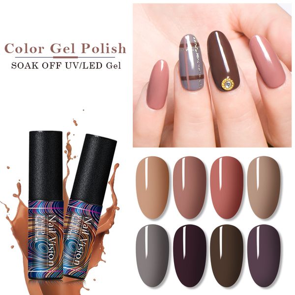 nail vision gray brown series gel polish 5ml pure color coffee gray soak off manicure semi permanent uv nail art varnish, Red;pink
nail vision gray brown series gel polish 5ml pure color coffee gray soak off manicure semi permanent uv nail art varnish, Red;pink