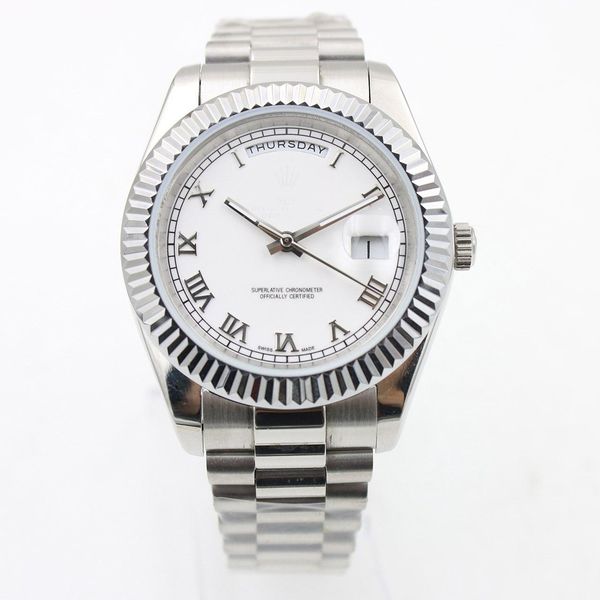 silver watch watch DAY DATE mechanical 40MM men royal oaks watch Stainless steel bezel Stainless steel strap Wristwatches
silver watch watch DAY DATE mechanical 40MM men royal oaks watch Stainless steel bezel Stainless steel strap Wristwatches
