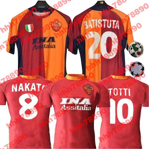 2000 2001 retro roma soccer jersey 00 01 totti batistuta candela montella shirt classic commemorate collection 2002 rome maglia da calcio, Black;yellow
2000 2001 retro roma soccer jersey 00 01 totti batistuta candela montella shirt classic commemorate collection 2002 rome maglia da calcio, Black;yellow