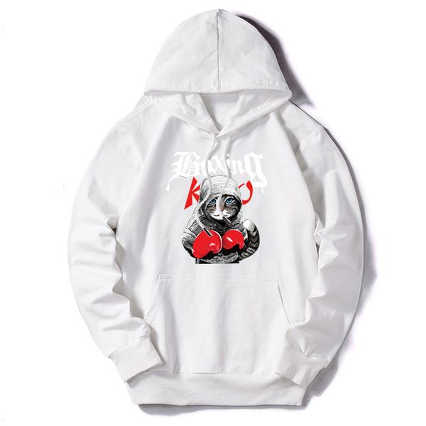 hoodie thin men women boxing cat fashion deisgner crew neck hoodie sweater plus size 5 color new mens clothes boys streetwear kanye west, Black
hoodie thin men women boxing cat fashion deisgner crew neck hoodie sweater plus size 5 color new mens clothes boys streetwear kanye west, Black