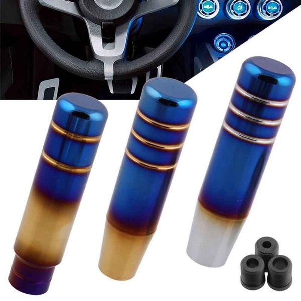 13cm car accessory universal with adapter modification auto fashion shifter lever gear shift knob replacement durable burnt blue
13cm car accessory universal with adapter modification auto fashion shifter lever gear shift knob replacement durable burnt blue