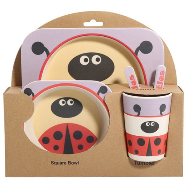 5pcs/set cartoon animal plate+bow+fork+cup baby dinnerware feeding set bamboo fiber baby lovely children container tableware set
5pcs/set cartoon animal plate+bow+fork+cup baby dinnerware feeding set bamboo fiber baby lovely children container tableware set
