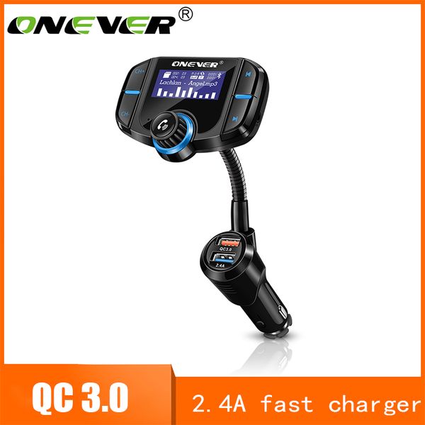 onever qc3.0 support siri fm transmitter bluetooth fm modulator 2 port quick charge charger handscar kit 1.65'' mp3 player
onever qc3.0 support siri fm transmitter bluetooth fm modulator 2 port quick charge charger handscar kit 1.65'' mp3 player