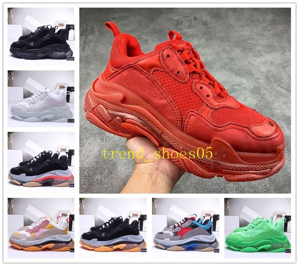 paris latest color matching triple-s walking shoes luxury dad shoes chaussures femme triple s 17fw for men women vintage old grandpa trainer, Black
paris latest color matching triple-s walking shoes luxury dad shoes chaussures femme triple s 17fw for men women vintage old grandpa trainer, Black