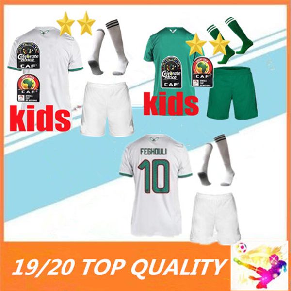 KIDS 2019 Africa Cup Algeria 2 stars MAHREZ FEGHOULI ATAL DELORT soccer jersey 19 20 Algeria maillot de foot football shirts
KIDS 2019 Africa Cup Algeria 2 stars MAHREZ FEGHOULI ATAL DELORT soccer jersey 19 20 Algeria maillot de foot football shirts