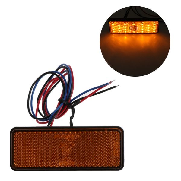 universal car motorcycle rectangle 24 led marker reflector brake rear tail light
universal car motorcycle rectangle 24 led marker reflector brake rear tail light