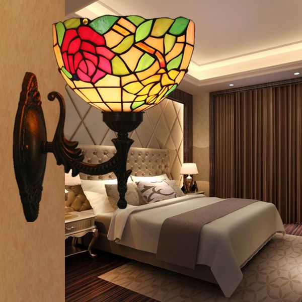 stained glass wall light for bedroom mirror lamp creative flowers style designer light fixtures bar cafe stairs aisle corridor wall lamp
stained glass wall light for bedroom mirror lamp creative flowers style designer light fixtures bar cafe stairs aisle corridor wall lamp