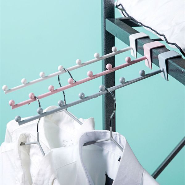 clothes rack multifunctional space saving metal hangers clothes hanging storage shelf iron bed side hooks home storage racks
clothes rack multifunctional space saving metal hangers clothes hanging storage shelf iron bed side hooks home storage racks